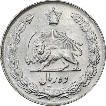 سکه 10 ریال 1340 - MS62 - محمد رضا شاه