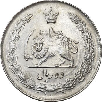 سکه 10 ریال 1343 (نازک) - AU58 - محمد رضا شاه