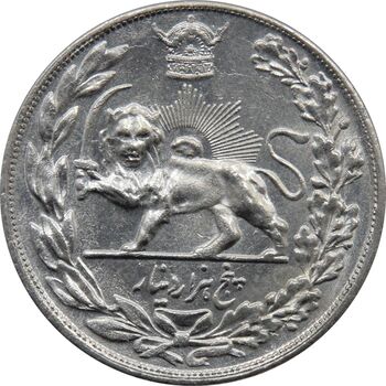 سکه 5000 دینار 1308 - MS62 - رضا شاه