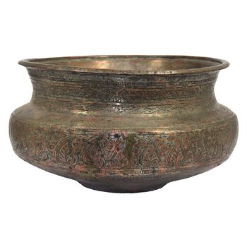 دخل مسی قلمزنی طرح ترمه