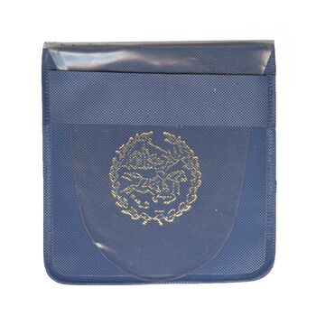 مدال نقره نوروز 1353 چوگان (با کاور فابریک) - MS61 - محمد رضا شاه