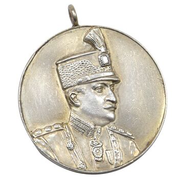 مدال نقره ذوالفقار - AU50 - رضا شاه
