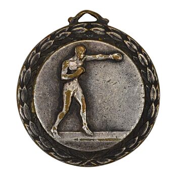 مدال آویز ورزشی بکس آماتور ایران - EF - محمد رضا شاه