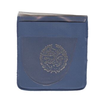 مدال نقره نوروز 1355 چوگان (با کاور فابریک) - MS63 - محمد رضا شاه