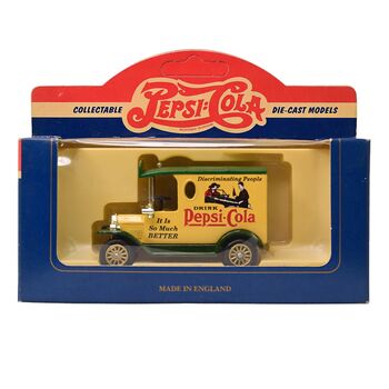 ماشین اسباب بازی آنتیک طرح تبلیغاتی pepsi cola - کد 023516