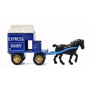 کالسکه اسباب بازی آنتیک طرح express dairy - کد 023525