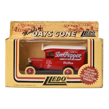 ماشین اسباب بازی آنتیک طرح تبلیغاتی dr pepper - کد 023651