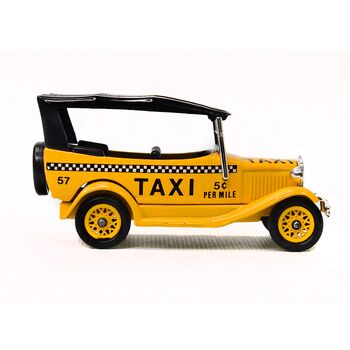 ماشین اسباب بازی آنتیک طرح taxi - کد 023535