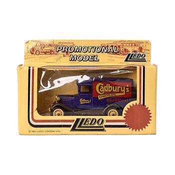 ماشین اسباب بازی آنتیک طرح تبلیغاتی cadburys chocolate - کد 023643