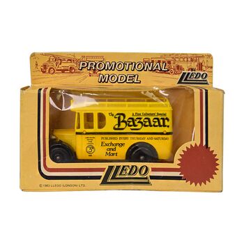 ماشین اسباب بازی آنتیک طرح تبلیغاتی exchange and mart - کد 023575