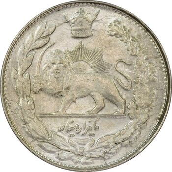 سکه 1000 دینار 1307 تصویری - MS63 - رضا شاه