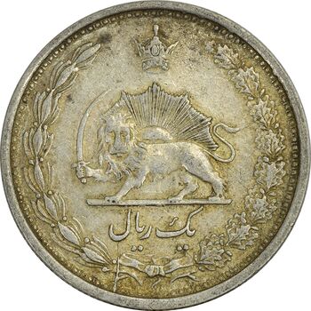 سکه 1 ریال 1313 - EF40 - رضا شاه