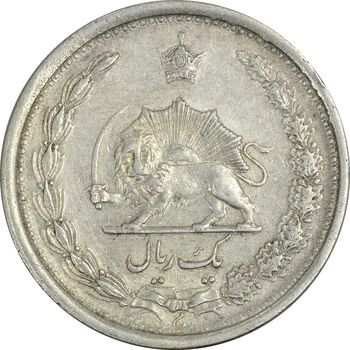سکه 1 ریال 1313 - EF40 - رضا شاه