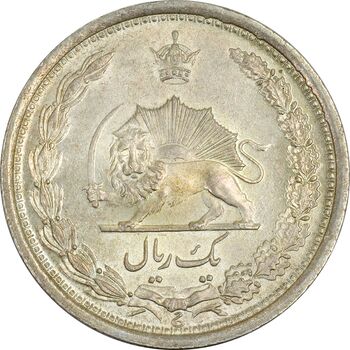 سکه 1 ریال 1312 - MS62 - رضا شاه