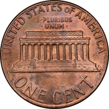 سکه 1 سنت 1983 لینکلن - MS63 - آمریکا