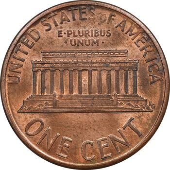 سکه 1 سنت 1991 لینکلن - MS62 - آمریکا
