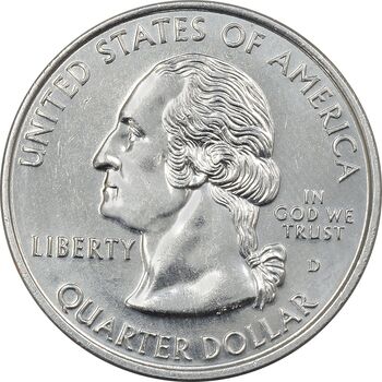 سکه کوارتر دلار 1999D ایالتی (کنکتیکت) - MS62 - آمریکا
