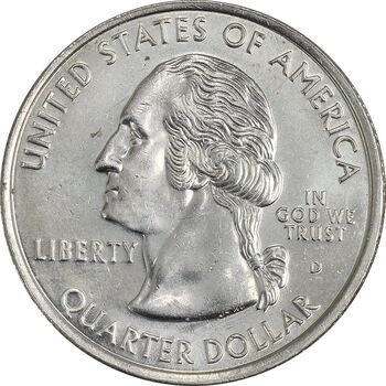 سکه کوارتر دلار 1999D ایالتی (پنسیلوانیا) - MS62 - آمریکا