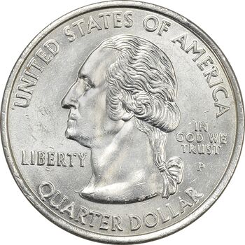 سکه کوارتر دلار 2008P ایالتی (اوکلاهما) - MS62 - آمریکا
