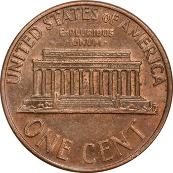 سکه 1 سنت 1974D لینکلن - AU55 - آمریکا