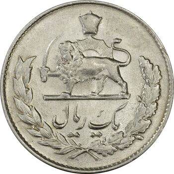 سکه 1 ریال 1334 - MS61 - محمد رضا شاه