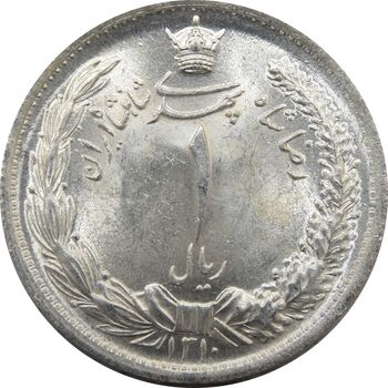 سکه 1 ریال 1310 - رضا شاه
