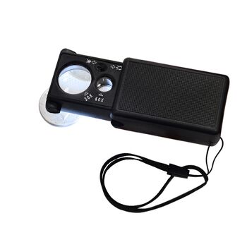 ذره بین دوگانه کشویی برند سیف - 30x - 60x
