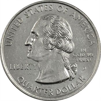 سکه کوارتر دلار 1999D ایالتی (پنسیلوانیا) - MS61 - آمریکا
