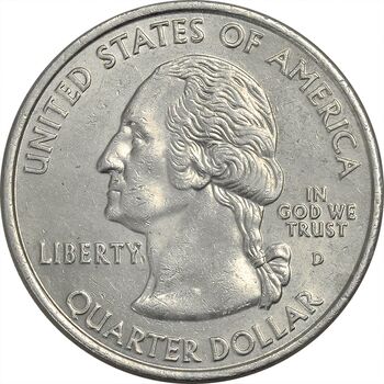سکه کوارتر دلار 2007D ایالتی (مونتانا) - MS61 - آمریکا