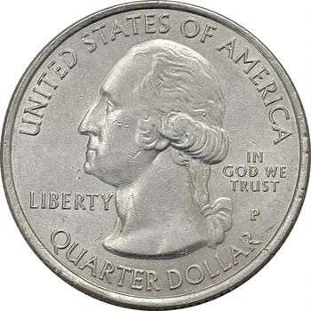 سکه کوارتر دلار 2011P ایالتی (اوکلاهما) - MS61 - آمریکا