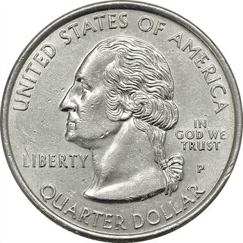 سکه کوارتر دلار 1999P ایالتی (جورجیا) - MS61 - آمریکا