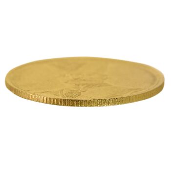 سکه طلا 1 تومان بدون تاریخ (بدون جلوس) - MS61 - ناصرالدین شاه