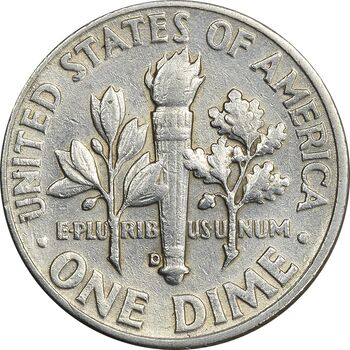 سکه 1 دایم 1960D روزولت - AU50 - آمریکا