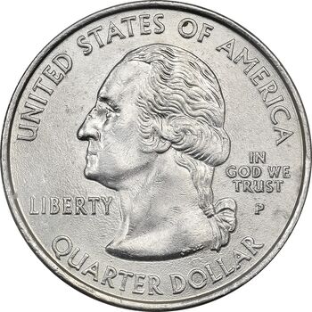 سکه کوارتر دلار 2003P ایالتی (آلاباما) - MS61 - آمریکا