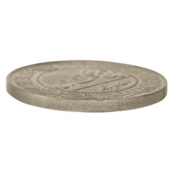 سکه 50 دینار 1305 نیکل - MS65 - رضا شاه