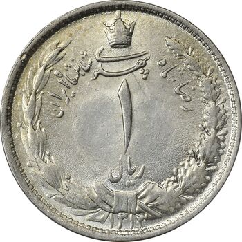 سکه 1 ریال 1313 - MS61 - رضا شاه