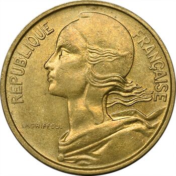 سکه 10 سانتیم 1970 (ماریان) جمهوری کنونی - MS61 - فرانسه