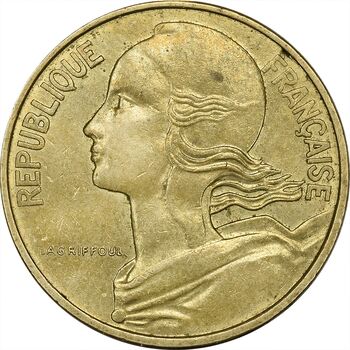 سکه 10 سانتیم 1983 (ماریان) جمهوری کنونی - MS61 - فرانسه
