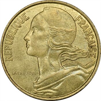 سکه 10 سانتیم 1992 (ماریان) جمهوری کنونی - MS61 - فرانسه