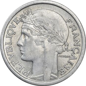 سکه 1 فرانک 1957 جمهوری چهارم - MS61 - فرانسه