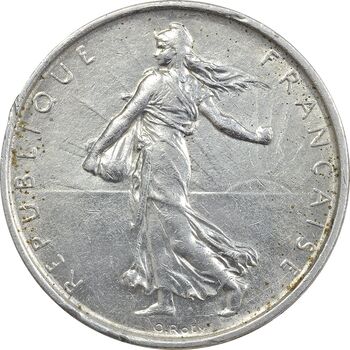 سکه 5 فرانک 1963 جمهوری کنونی - AU55 - فرانسه