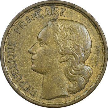 سکه 50 فرانک 1951 جمهوری چهارم - EF45 - فرانسه