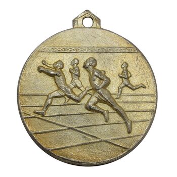 مدال آویز ورزشی دومیدانی (نقره ای) - EF - جمهوری اسلامی