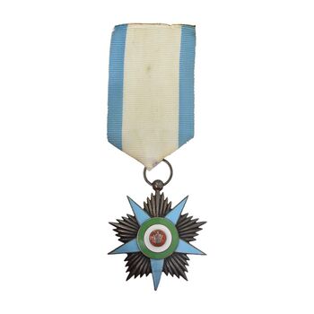 نشان افتخار (با روبان) - EF - رضا شاه