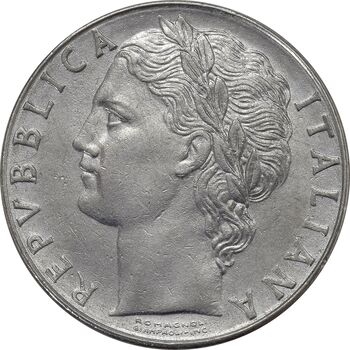 سکه 100 لیره 1981 جمهوری - EF45 - ایتالیا