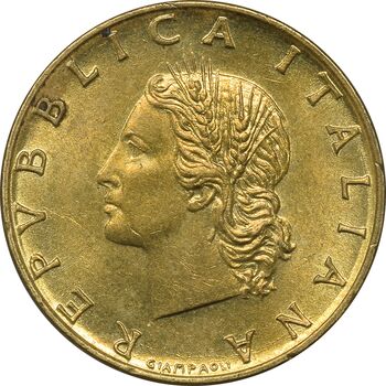 سکه 20 لیره 1969 جمهوری - MS61 - ایتالیا