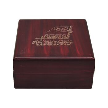 مدال فدراسیون پزشکی ورزشی (با جعبه فابریک) - AU50 - جمهوری اسلامی