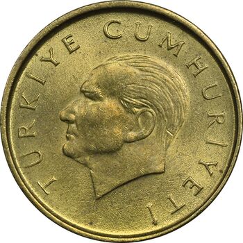 سکه 100 لیر 1990 جمهوری - MS62 - ترکیه