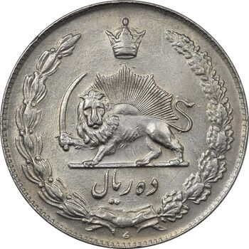 سکه 10 ریال 1340 - AU55 - محمد رضا شاه
