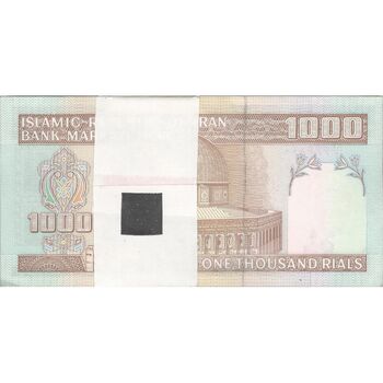 بسته اسکناس 1000 ریال (نمازی - نوربخش) - UNC - جمهوری اسلامی